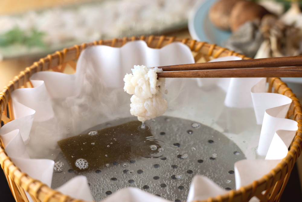 お知らせ 夏限定 鱧 はも しゃぶ 東京で京料理 日本料理 和食 しゃぶしゃぶ 瓢喜 ヒョウキ の個室接待へ